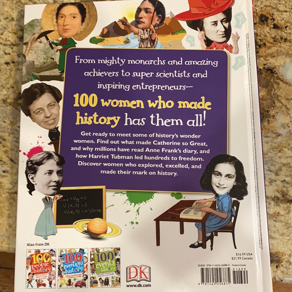 New Book 100 Women Who Made History - Picture 2 of 5